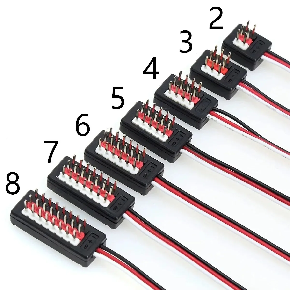 1 to 2 4 6 8 RC Y line Length Remote Control Cable Servo Fan Extender Wire for Futaba JR RC Car Boat HSP Trxs TRX4 Axial SCX10