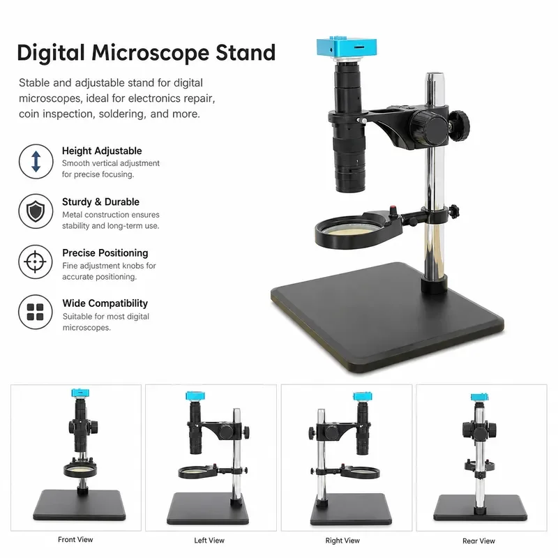 Watch Repair Tool Microscope for Movement Circuit Inspection Luxury Watch Maintenance Recycling Identification High
