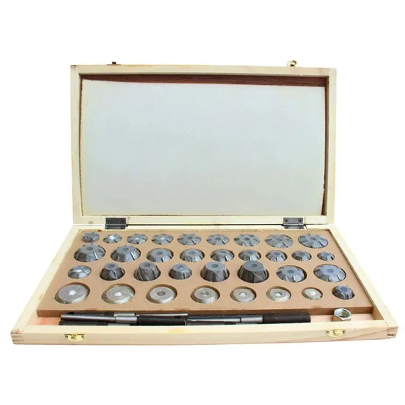 Trailer 40Pcs Valve Seat Reamer Valve Seat Cutter Vehicle Comprehensive Auto Repair Tool Set High Quality Valve Repair Tools