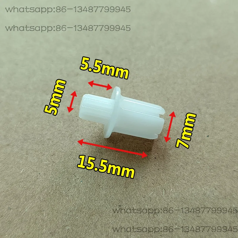 Air Conditioner Air Guide Plate Shaft Sleeve Air Guide Blade Middle Plastic Buckle Shaft Clip Plastic Accessories--Six packs