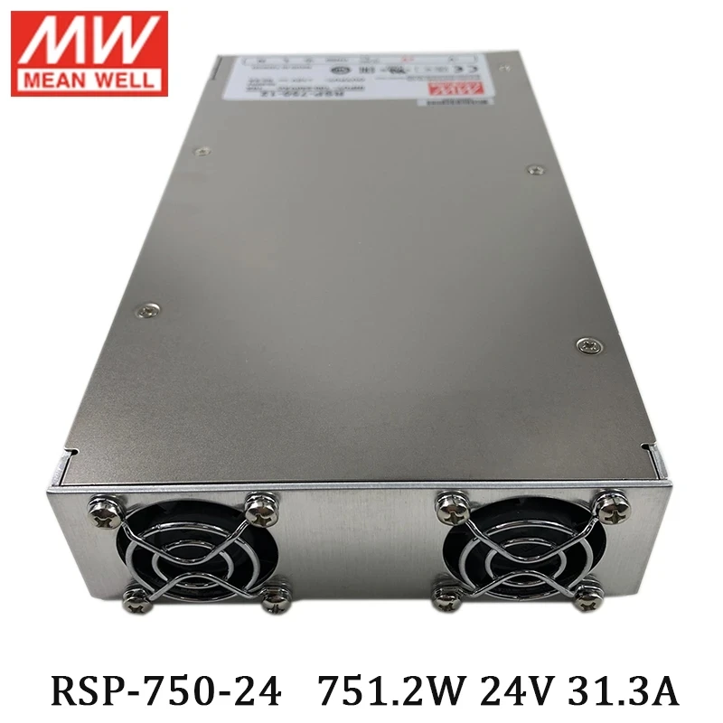 MEAN WELL RSP-750-48 RSP-750-12 RSP-750-15 RSP-750-24 RSP-750-27 RSP-750-5 Single Output with PFC Function Profile Power Supply