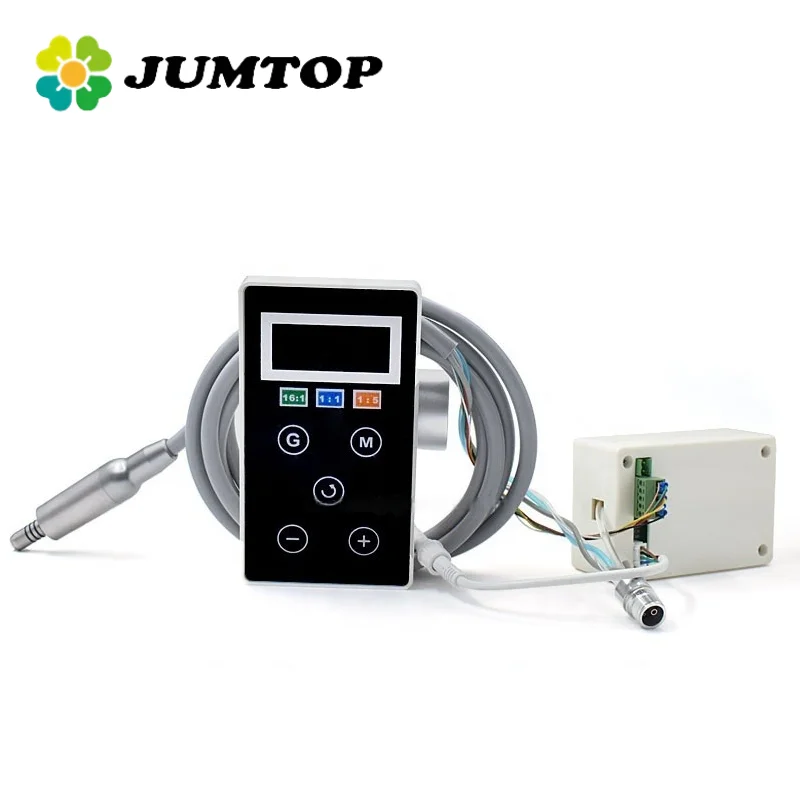 JUMTOP Dental Built-In Type LED Brushless Electric Micromotor with E-Type Handle Dentistry Chair Unit Accessories