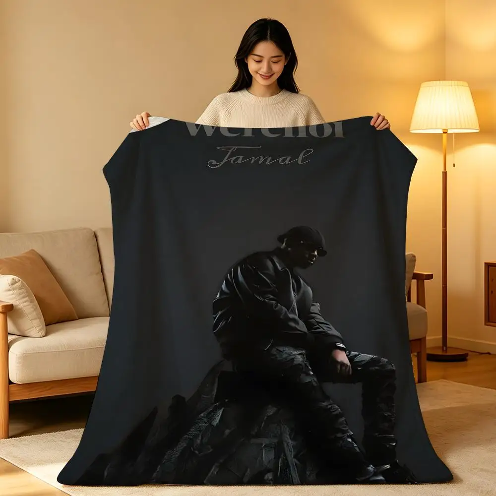 Music W-Werenoi Throw hot High-Density Short Plush Blanket Soft Skin-Friendly for Sofa Nap Air-Conditioned Room