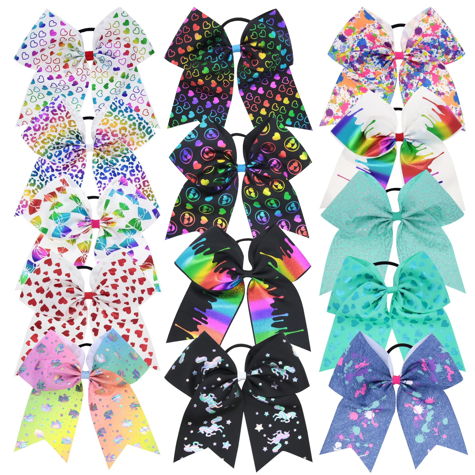 1Pcs 6 Pcs Elastic Bow 8\