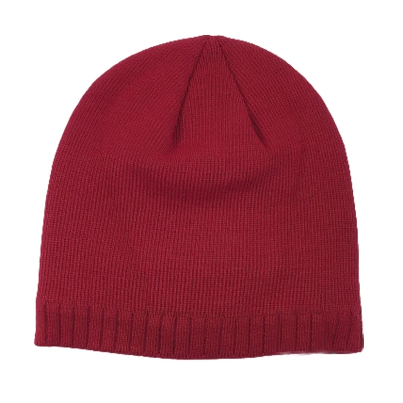 Personality Wool Hat Simple Thickened Knit Hat Outdoor Trend Casual Warm Hat Windproof Winter Hat