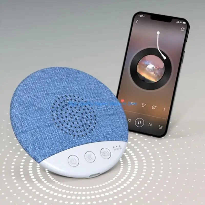 

U2JE Thin Wireless Sleep Speaker With White Noise And Timer For Deep Relaxation And Nighttime Comfort