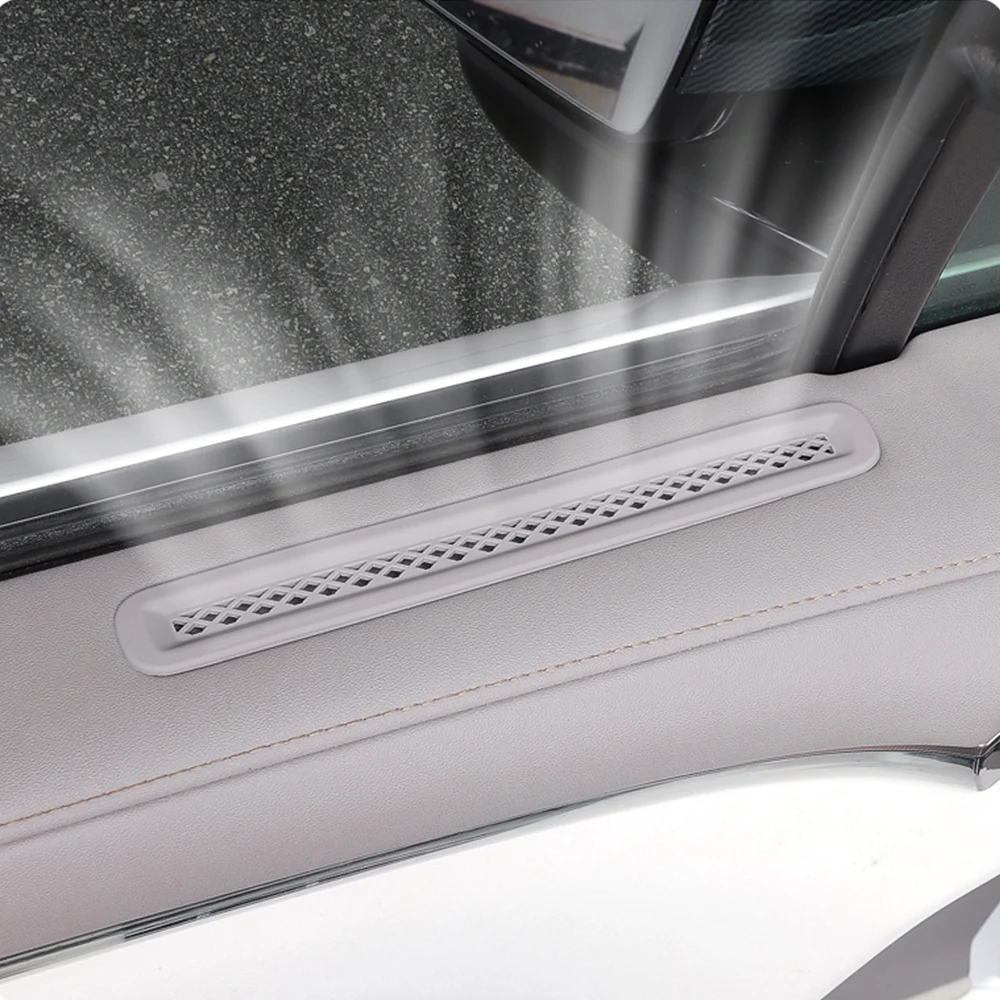 

2 Pcs For Zeekr 7X 2024 2025 Car Door Air Outlet Mask Air Conditioning Silicone Protective Cover Interior Modification Supplies
