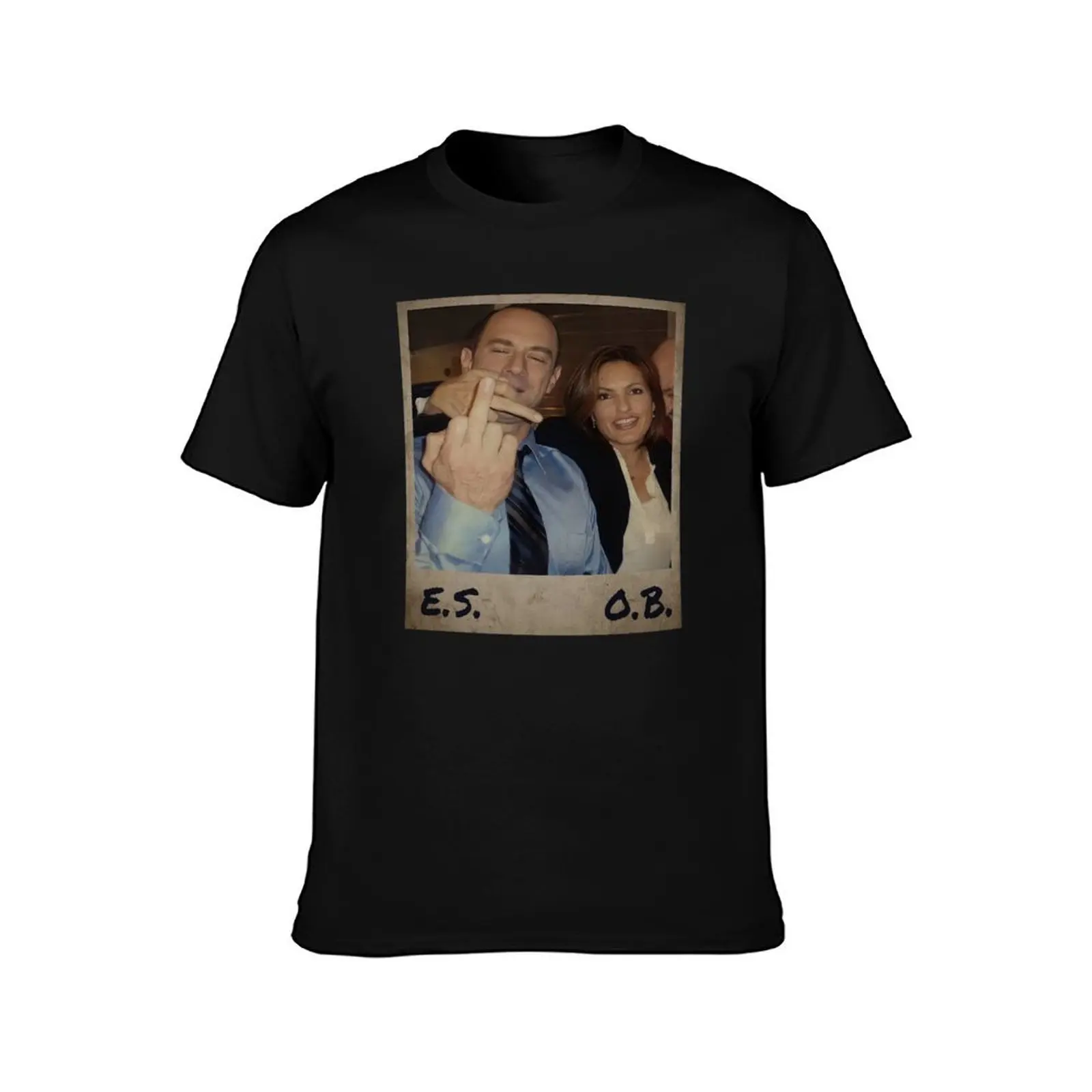 Law and Order Benson and Stabler T-Shirt Holiday Vacation Tee Shirt T-Shirt