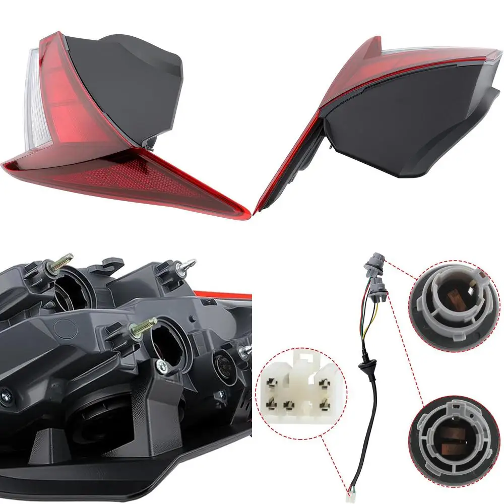 

Правый задний фонарь пассажира в сборе для Hyundai Elantra SE 4-Door Sedan 2021-2023