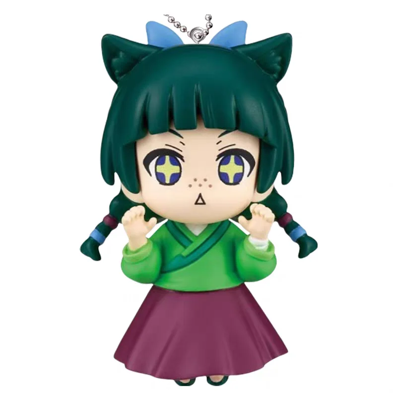 Figura de Anime Maomao Mini edición figuras de acción de Maomao lindas estatuilla Jinshi modelo Kawaii decoración juguetes coleccionables regalos 5cm