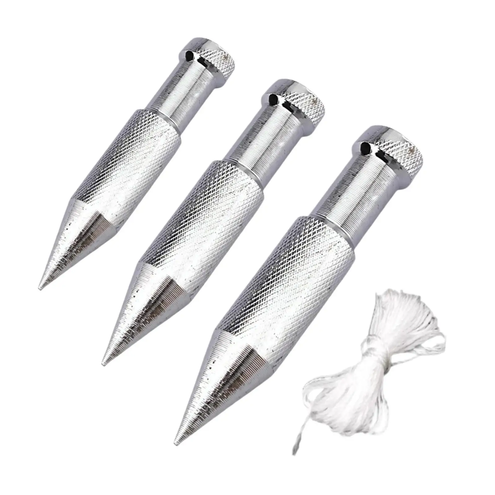 

3 Pieces Plumb Bob Vertical Alignment Vertical Measuring Tool Plumb Setter Wire Hammer for Layout Marking Masonry Work Carpentry