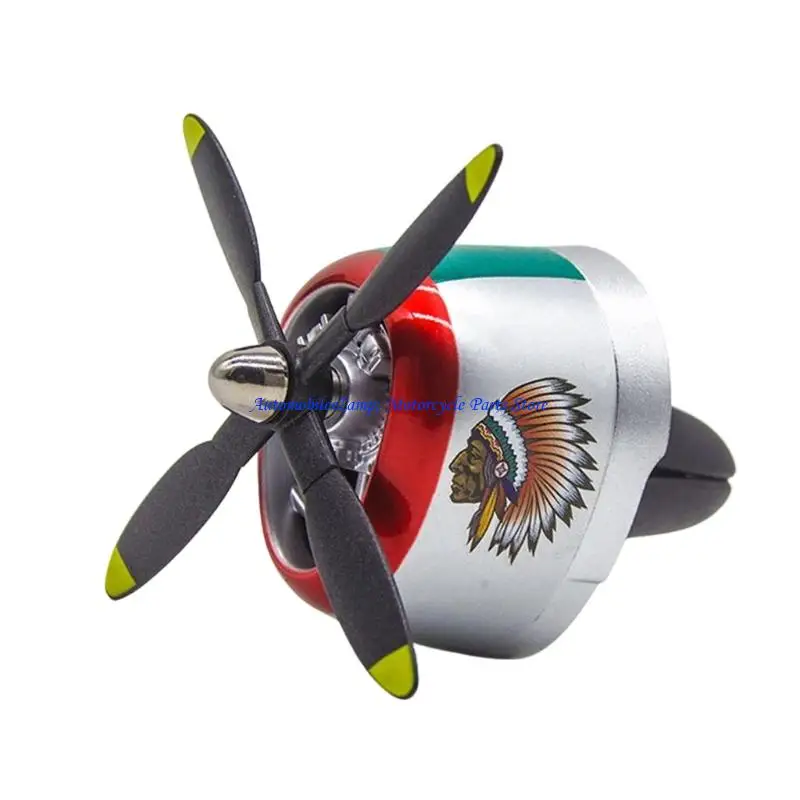 H7BD WWII Aircraft Inspired Vehicle Air Freshener Design With Rotating And Long Lasting Odor