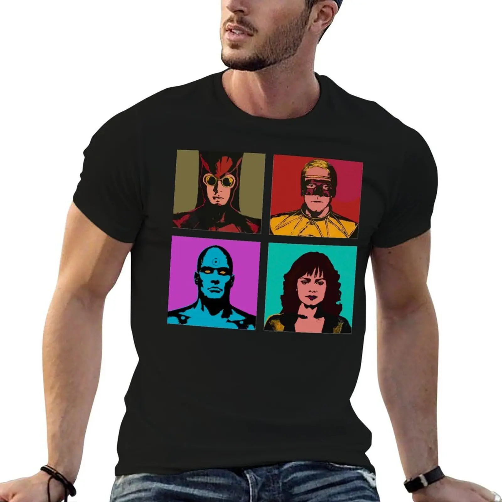 

Watchmen Warhol Classic T-Shirt t shirt man cotton t shirts for man graphic vintage T-Shirt