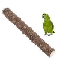 10/15/20/25/30cm Hanging Toy Chew Toy Pet Bird Parrot Stand Perch Stick Platform Grinding Paw Cage Chew Toy