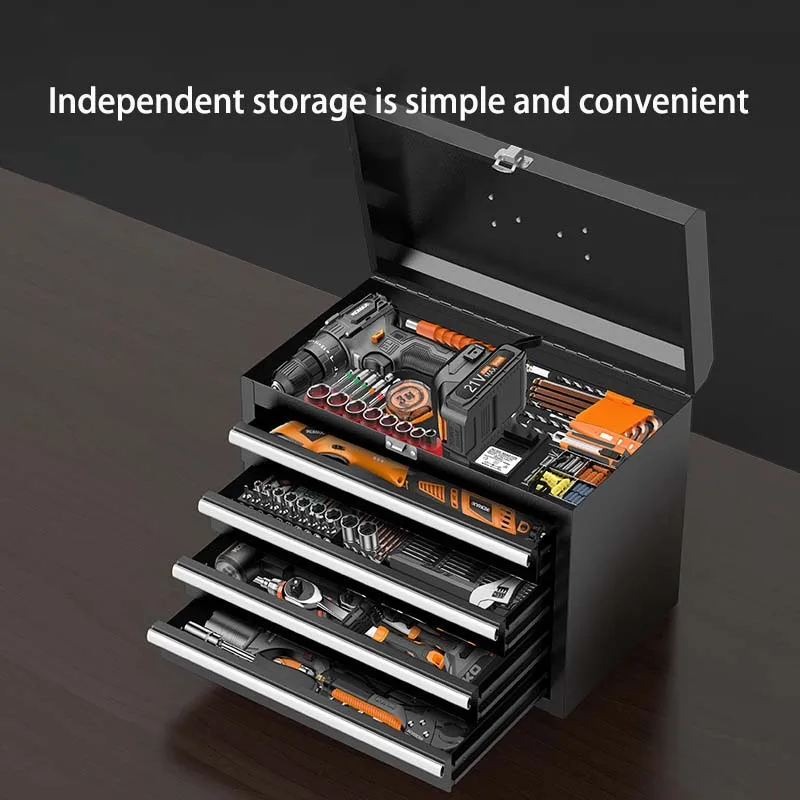 Automotive Maintenance Hardware Toolbox Portable Multi Layered Multi Functional Toolbox Multi Layered Home Storage Portable Tool