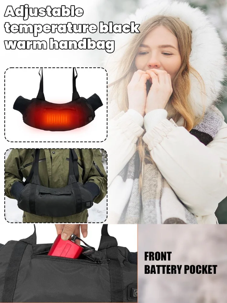 

Зимние перчатки с подогревом и системой быстрой нагрева, 3-уровневая настройка, перезаряжаемая батарея для альпинизма и занятий спортом на открытом воздухе