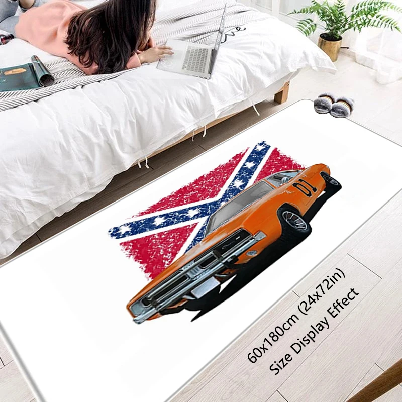 Hallway Cartpet The Dukes of Hazzard Living Room Rugs Foot Carpets Entrance Doormat Kawaii Rug Floor Mats Non-slip Home Kitchen