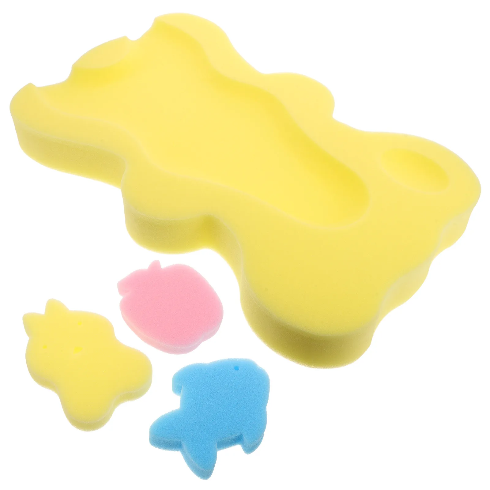 

Thick Baby Bath Sponge Pad Newborn Bath Cushion Mat Non-Slip Infant Tub Insert Soft Supportive Bathing Mat for Sink Or Baby Tub