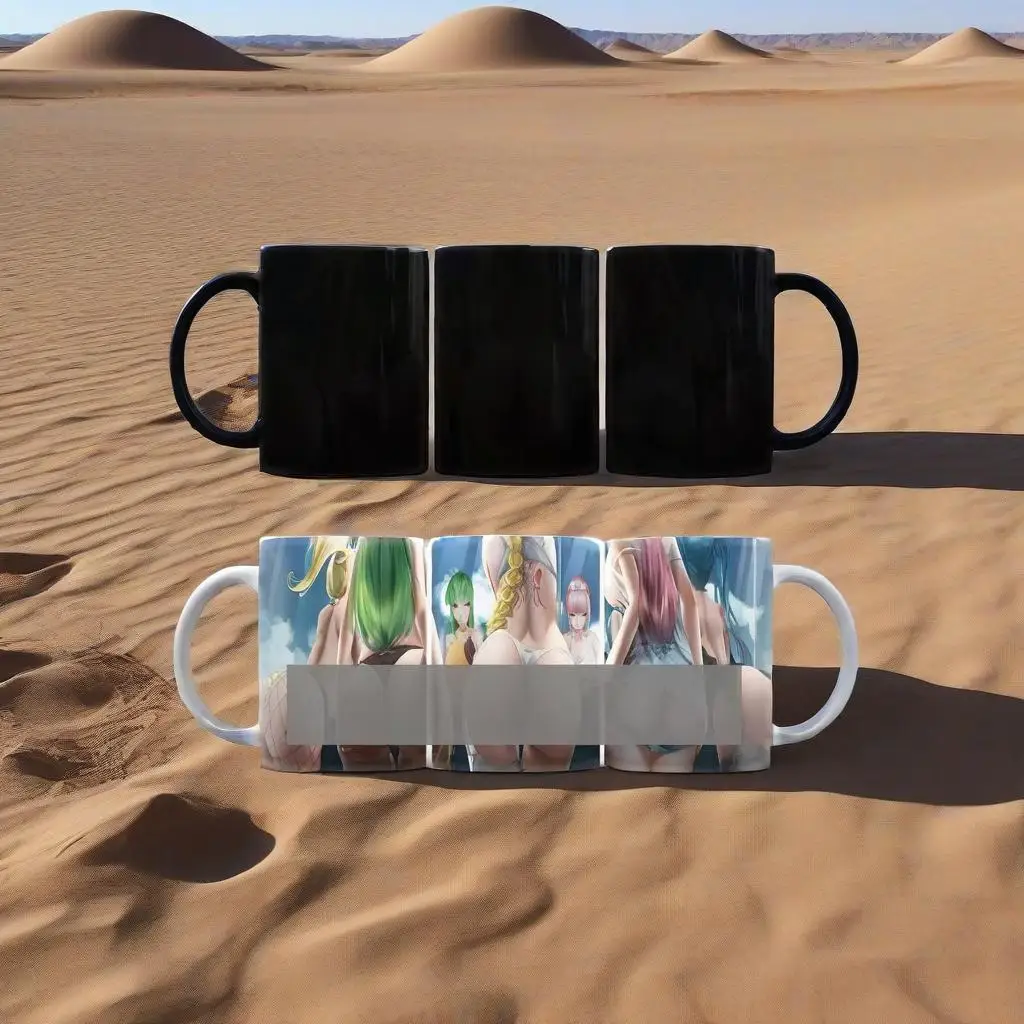 

Пародия задницы Волшебная кружка, чашки для обесцвечивания, меняющие цвет, кружки, креативная оригинальная чашка для кофе, молока, чая BSKT-013