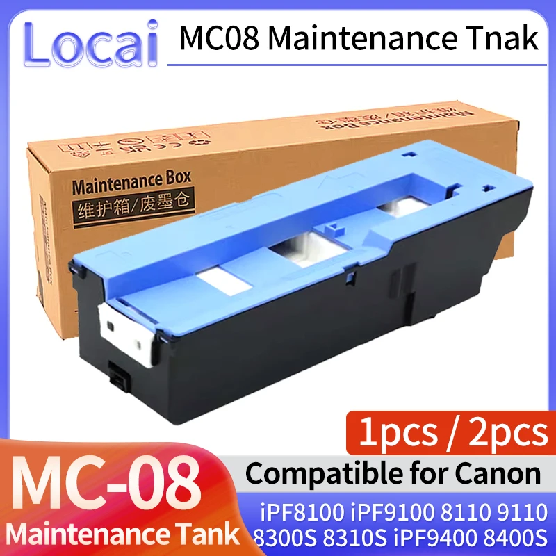 MC-08 Maintenance Tank For Canon imagePROGRAF iPF8100 iPF9100 iPF8110 iPF9110 iPF8300 iPF8310 iPF8300S iPF8310S iPF9400 iPF8400S