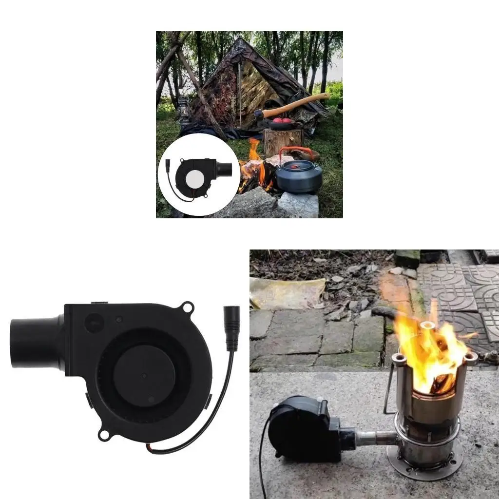 

Y9UA 7530 барбекю Вентилятор Вентилятор. Охлаждение воздушного охлаждения для открытого кемпинга 75x30 мм Центробежный