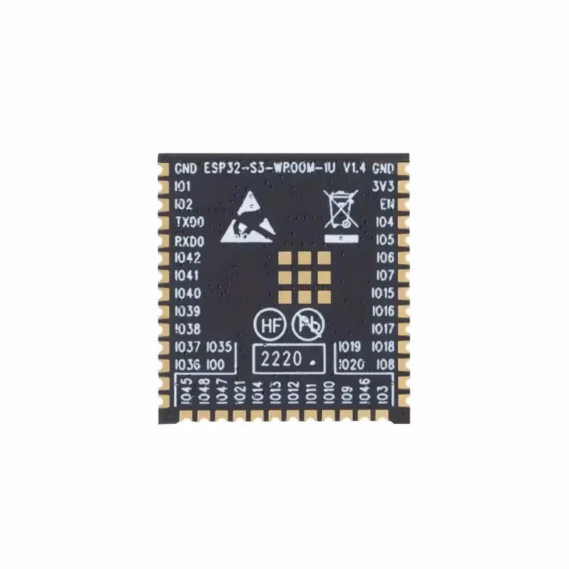 Original ESP32-S3-WROOM-1U-N16R8 Wi-Fi+Bluetooth 16MB 32-bit dual-core MCU module