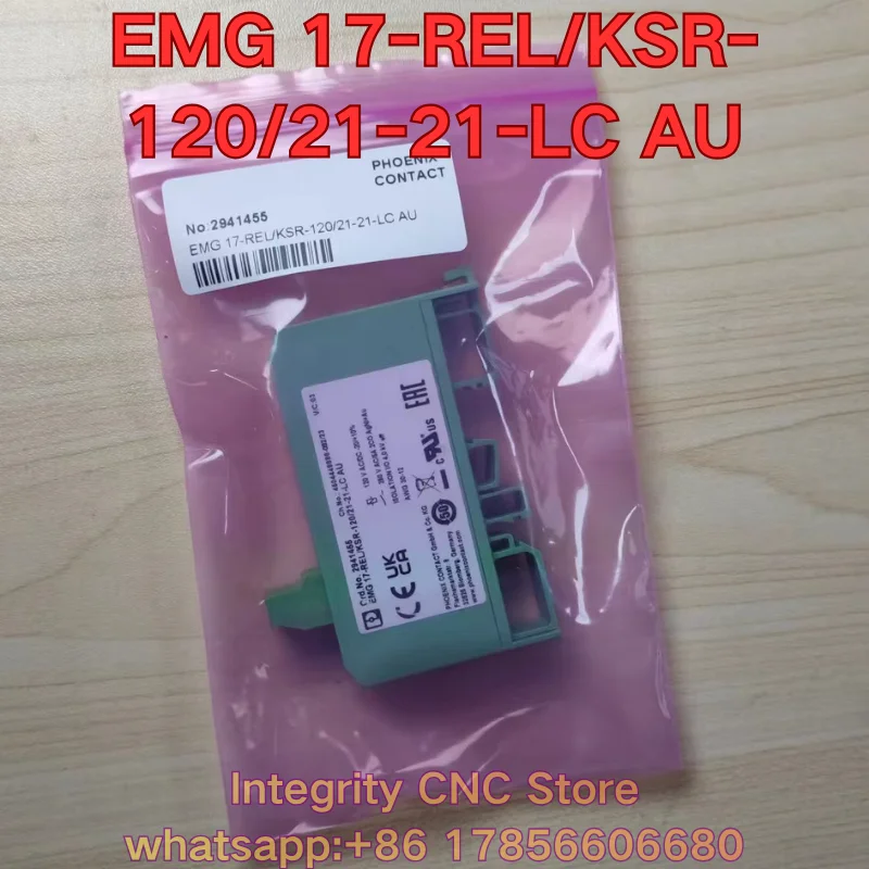 New EMG 17-REL/KSR-120/21-21-LC AU PLC module 2941455