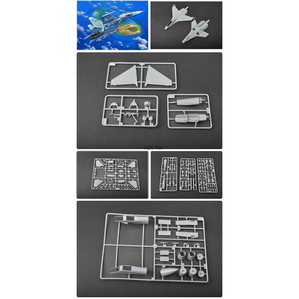 

Trumpeter 01659 1/72 Scale Russian Sukhoi Su30 SU-30 Su-30MKK Flanker G Fighter Craft Plastic Assembly Model Gift Building Kit