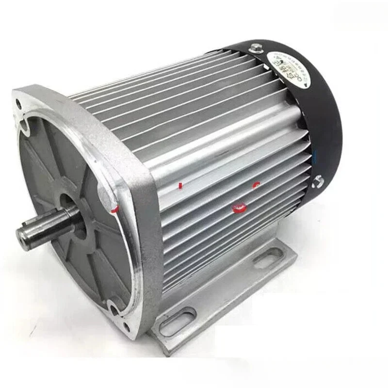 Brushless High-Speed Motor 1500W 1800W 2200W Dc 60V / 72V   Without Gearbox Electric Car   Modification