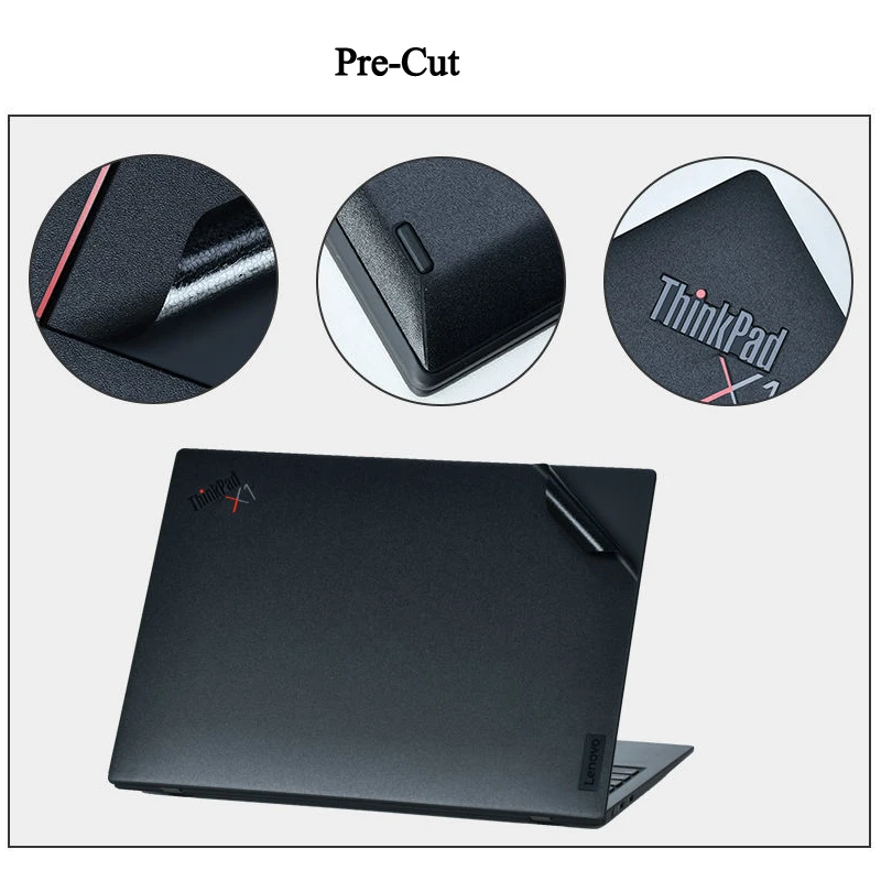 Pre-Cut Anti Fingerprints Vinyl Decal Sticker Skin for Lenovo Thinkpad Laptop Cover Film for L430 L440 L450 L460 L470 L480 L490