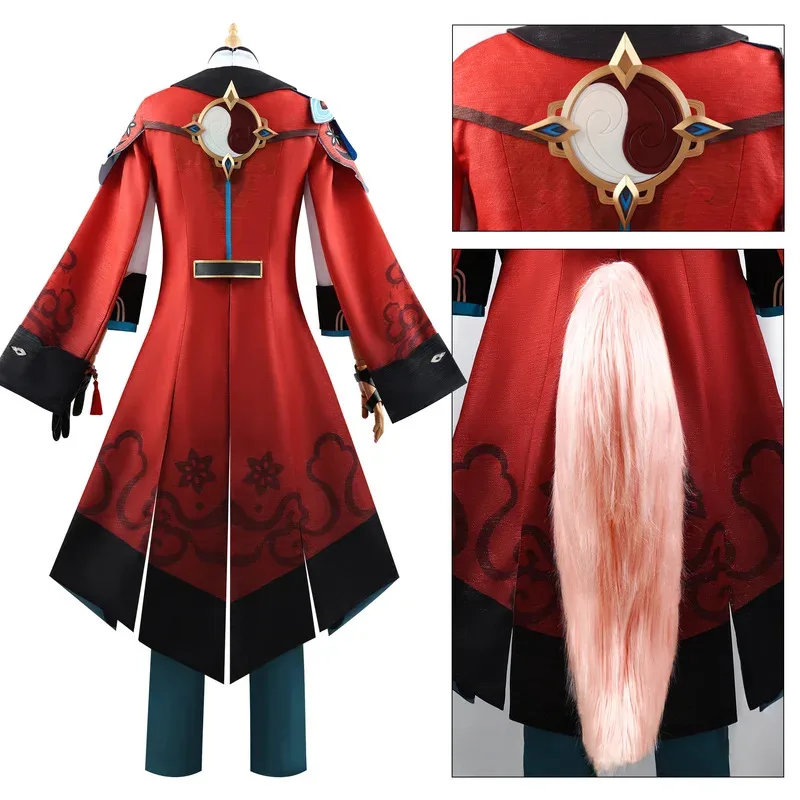 Jiaoqiu تأثيري لعبة هونكاي ستار السكك الحديدية جياو تشيو تأثيري حلي الذيل شعر مستعار أنيمي دور اللعب كرنفال حفلة الرسوم المتحركة الهزلية الدعاوى #3