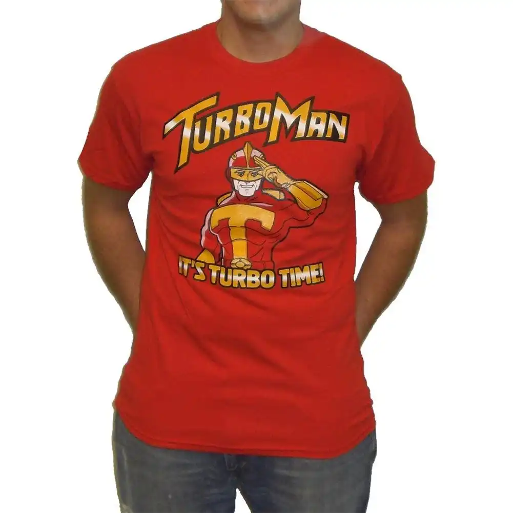 Turbo Man It's Time T Shirt