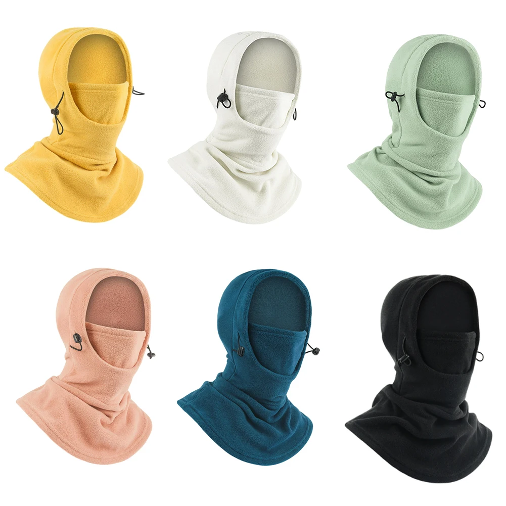 

Winter Balaclava Mask Outdoor Running Hiking Scarves Neck Warmer Hood For Women Men Cycling 42cm x 48cm Dropshipping