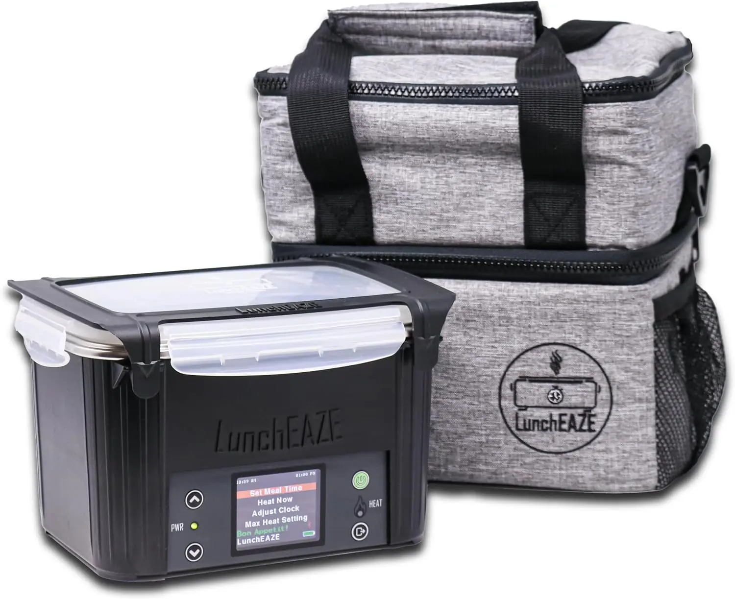 

Electric Lunch Box – Self-Heating, Cordless, Battery Powered Food Warmer for Work, Travel– 220°F Heat Free, Meal