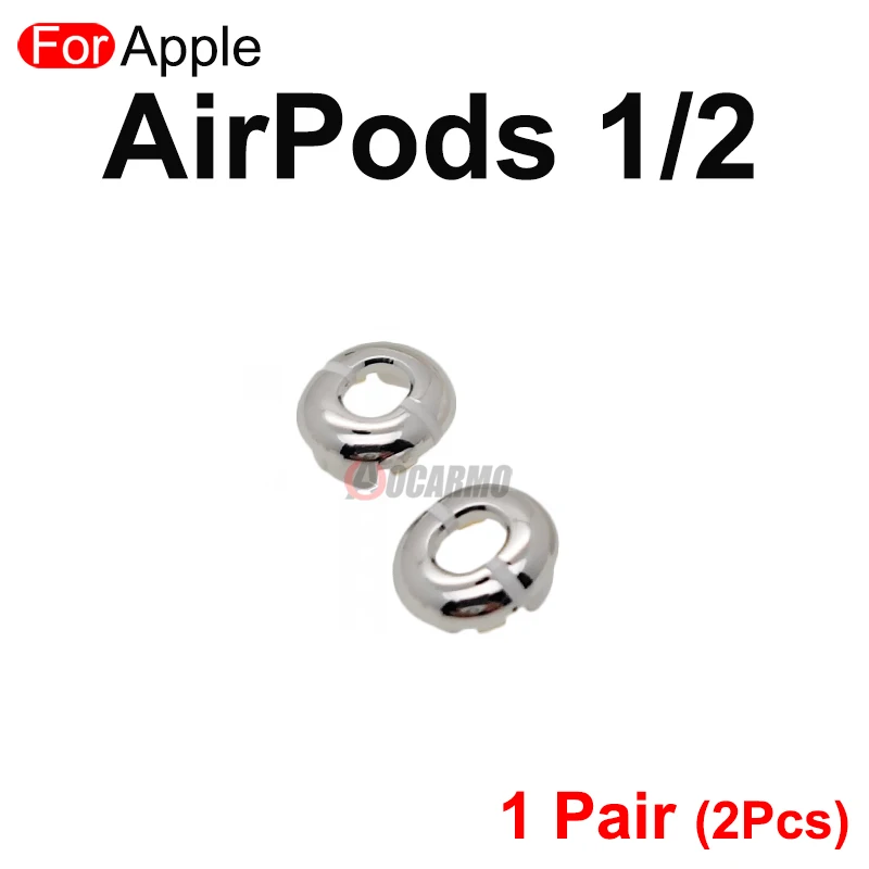 For Apple AirPods 1 2 3 Pro Pro2 Earphone Bottom Cap Charging Connector With Metal Contact Piece Repair Replacement Part