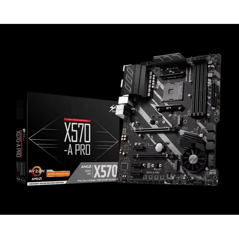 

Основная плата для настольных ПК MSI X570-A PRO с поддержкой AM4 5950X 5800X 5600