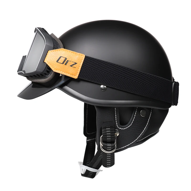 

Retro vintage motorcycle helmet scooter half helmet cruiser prince motorcycle helmet