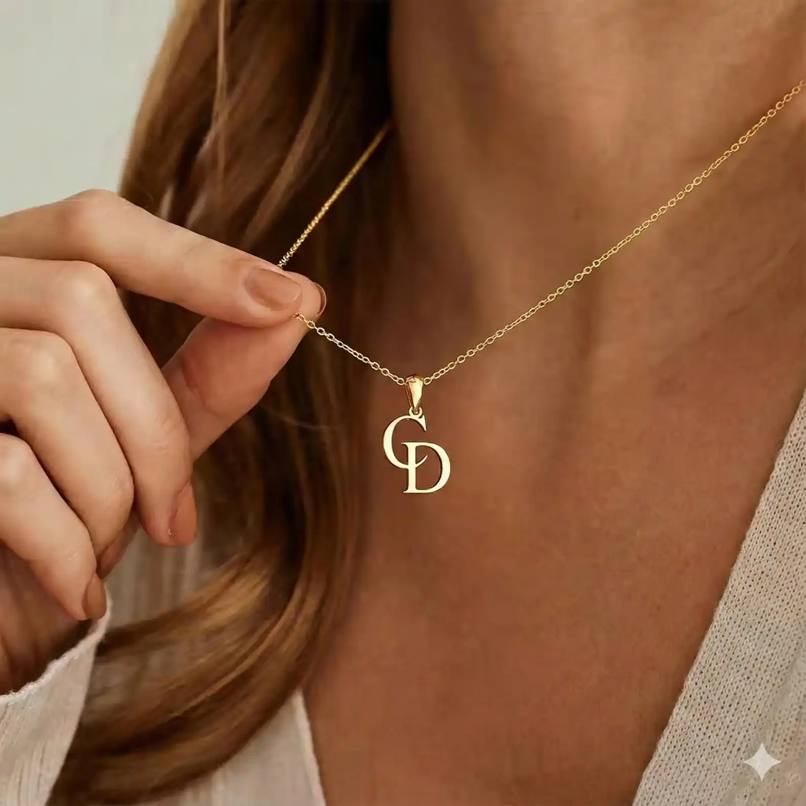 Colliers personnalisés avec initiales pour femmes, collier ras du cou en acier inoxydable avec deux lettres, bijoux personnalisés pour mère, cadeaux d'anniversaire