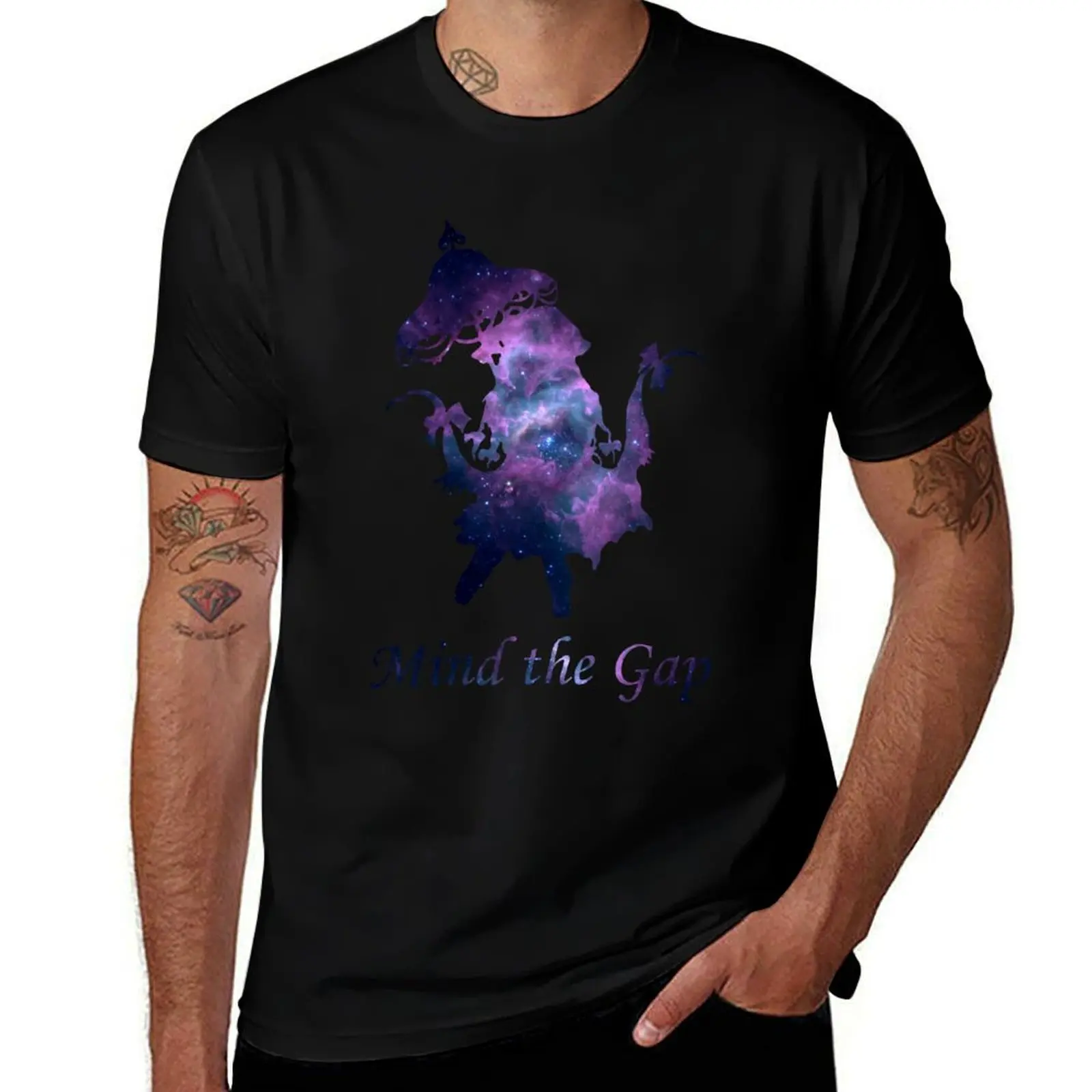 

Yakumo Yukari - Touhou Project (Purple Nebula) T-Shirt t shirts for man cotton funny t shirt for man 100 percent cotton T-Shirt