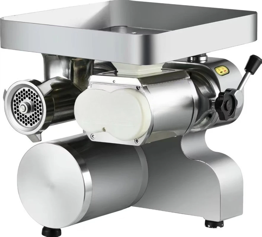 New Automatic Tabletop Commercial Electric Meat Grinder-Stainless Steel 200kg/h Capacity Three Phase Multi-Voltage SHANGQI view 6