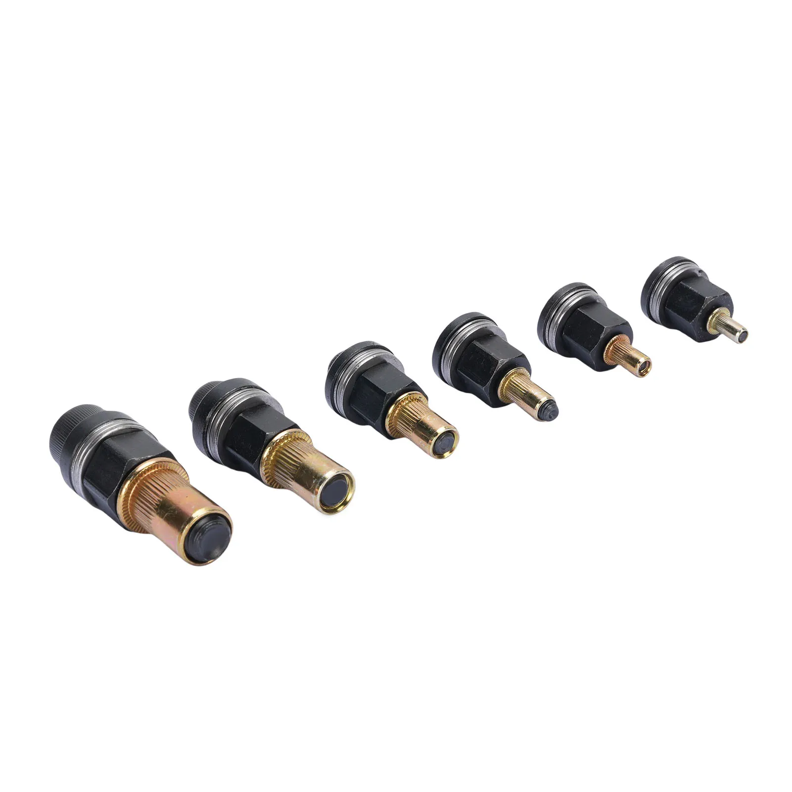 6Pcs Rivet Nut Tool Set M3 M4 M5 M6 M8 M10 Carbon Steel Hand Rivet Nut Gun Head for Narrow Space Furniture Industrial