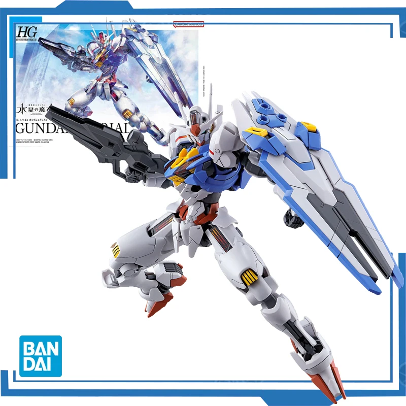 In Stock Bandai HG 1/144 The Witch from Mercury Gundam Aerial Plastic Model Anime Action Figures Toys Gift For Boys Kids