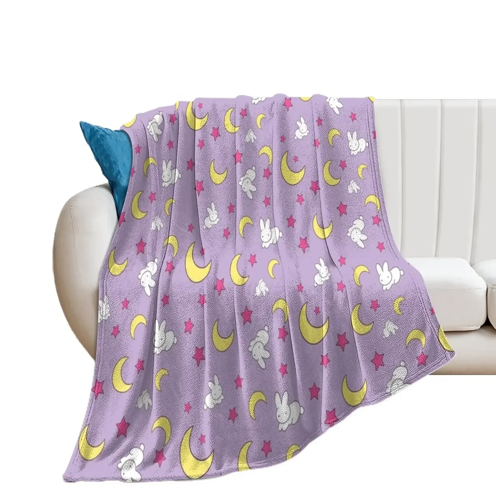 Usagi Blanket Throw Blanket Beautifuls Vintage Weighted Summer Blankets