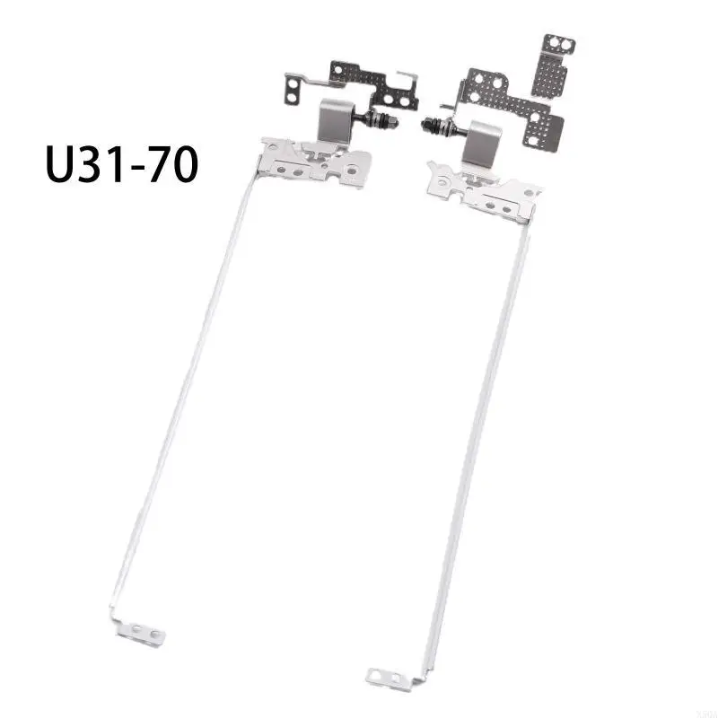 1Pair Right & Left LCD Screen Hinge Replacement for  U31-70 U31-80 Laptop 
