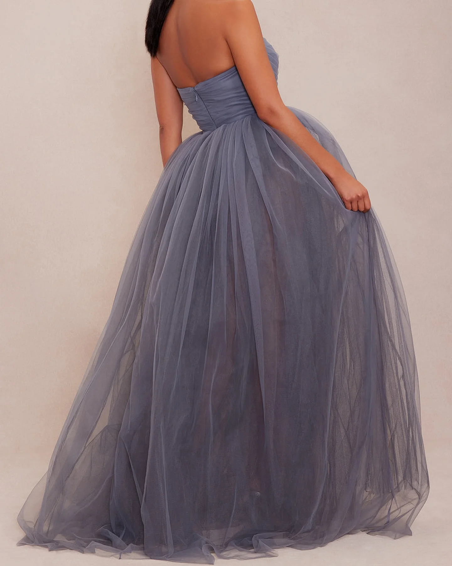 Customized Classic Front Slit Sweetheart Evening Dresses Temperament Organza Zipper Back Pleats Vestido De Festa Robe de soirée