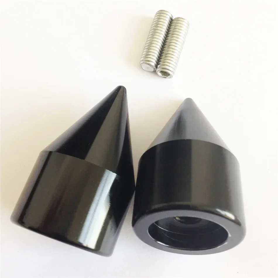 Motorcycle Spike Bar Ends End Caps for Kawasaki ZX600/ZX6/636/ZZR600/ZX6R/ZX6RR 1987-2011，ZX10R 2006-2007 view 4