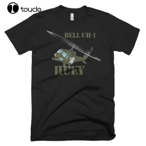 Hip Hop Novelty T Shirts Men'S Brand Clothing Bell UH-1 Huey / Iroquois U.S.Helicopter T-Shirt - Personalized Tee Shirt