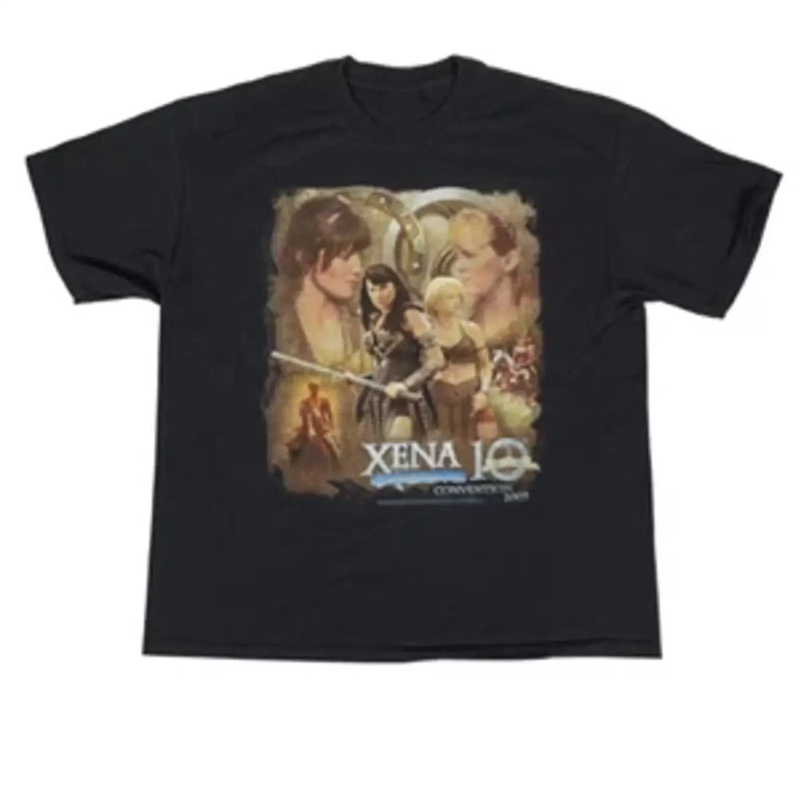 Camiseta Xena La Princesa Guerrera 10 Aniversario Algodón Todas las Tallas vintage Washed Breathable Stylish Unisex Casual