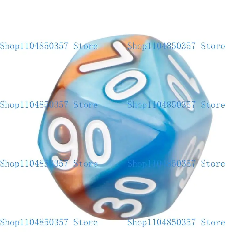 5Asd 7pcs/establecer dados poliédricos acrílicos para juego TRPG D4-D20