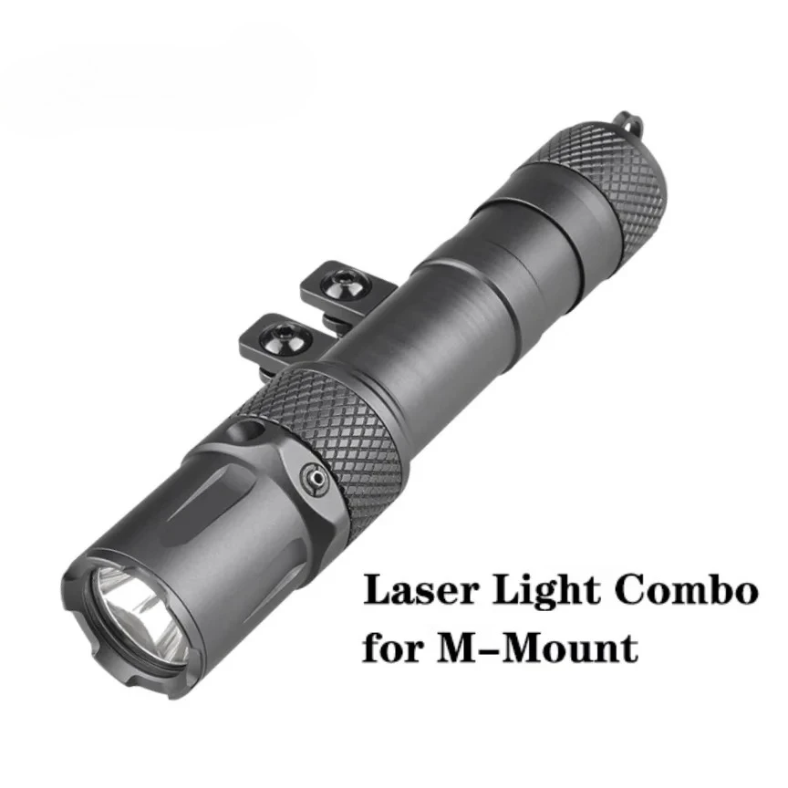 Green & white Combo Power Tactical Flashlight 2000LM SST40 Rechargeable Laser Torch Light by 21700 Battery for Hunting